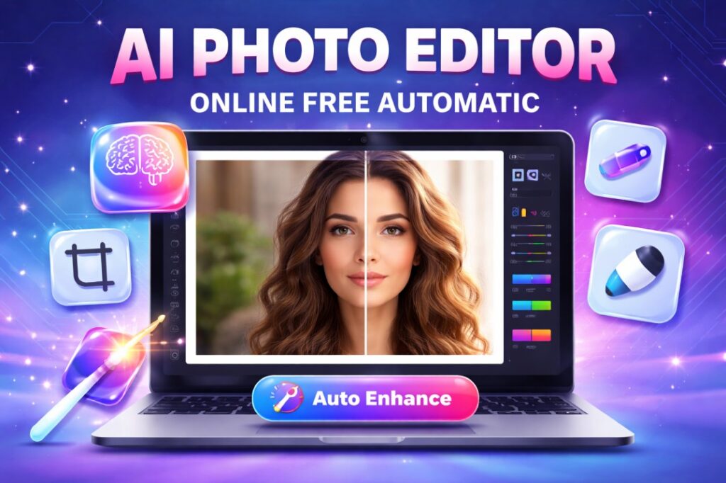 AI photo editor online free automatic